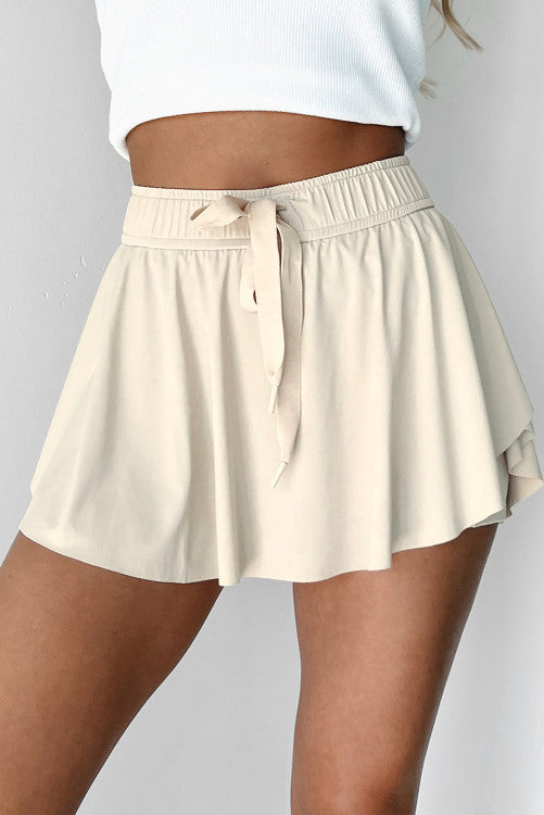 Cream Skort (Preorder)