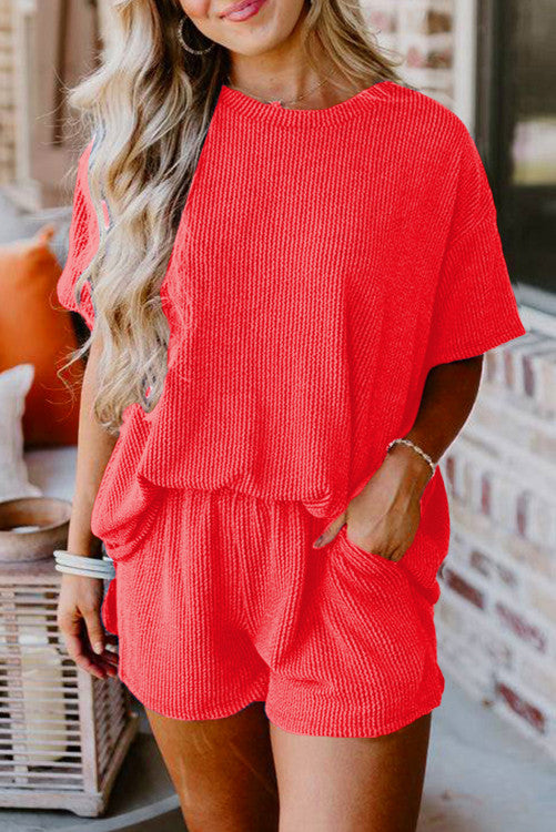 Coral Two Piece Set (Preorder)