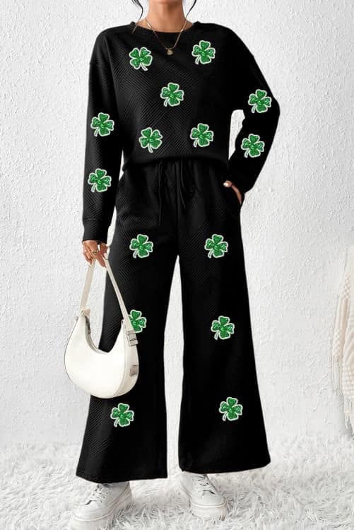Sequin Clover Textured Set (preorder)