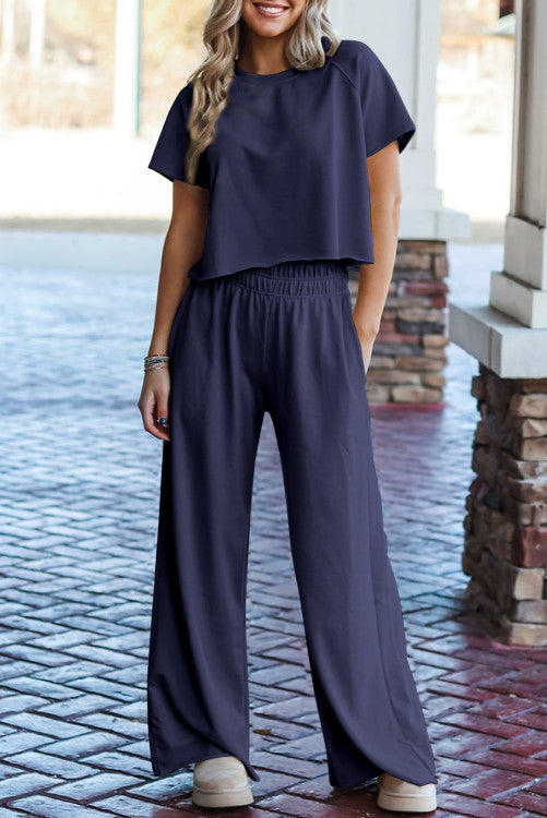 Navy Two Piece Set (Preorder)