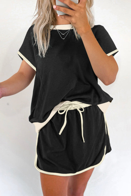 Black Two Piece Set (Preorder)