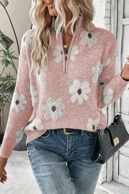 Floral Print Sweater (Preorder)