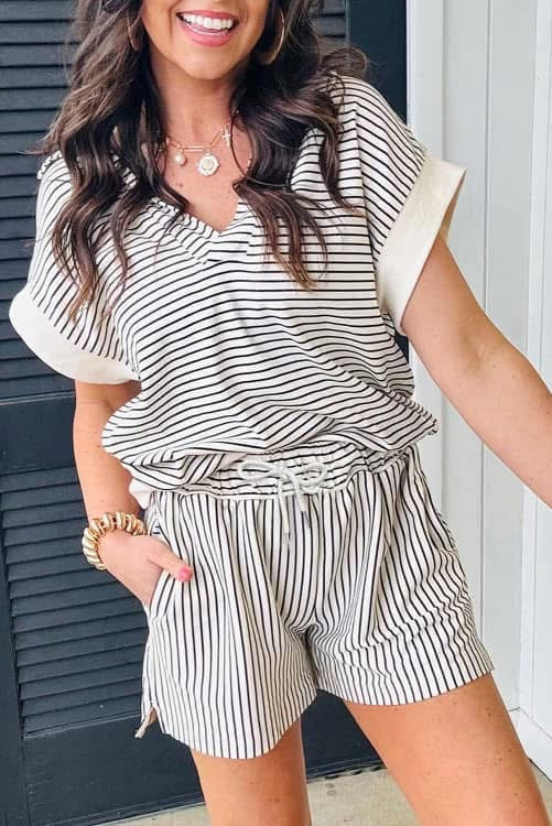 Striped Two Piece Set (Preorder)