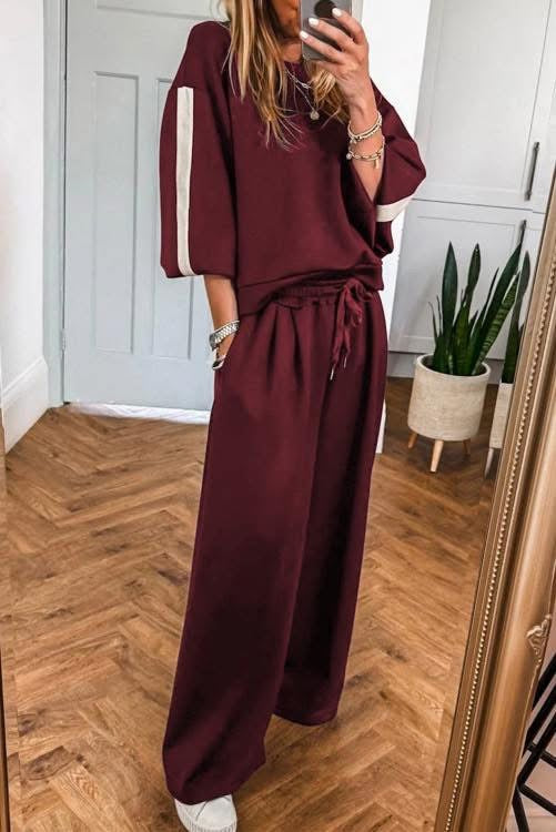 Maroon Two Piece Set (Preorder)