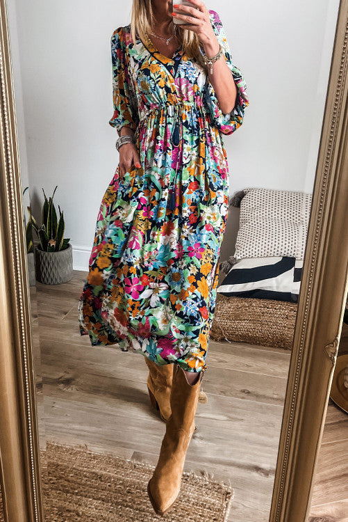 Floral Maxi Dress (Preorder)