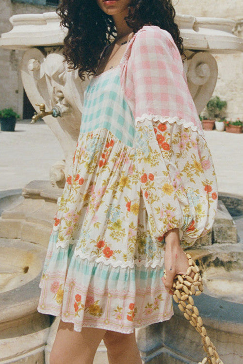 Multi Printed Dress (Preorder)