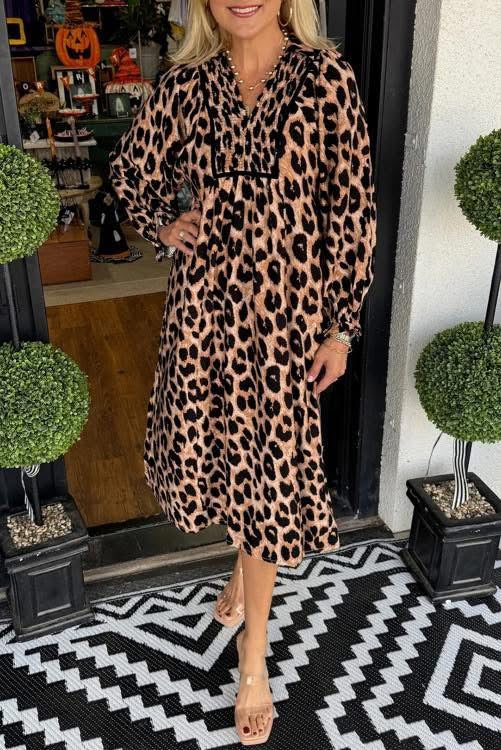 Leopard Dress (Preorder)