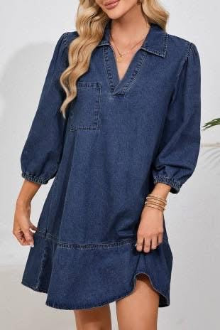 Denim Dress (Preorder)
