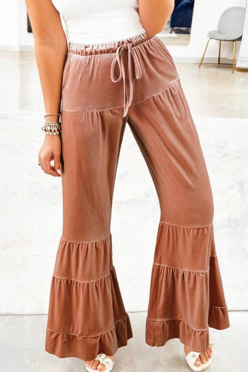 Cinnamon Flare Pants (Preorder)
