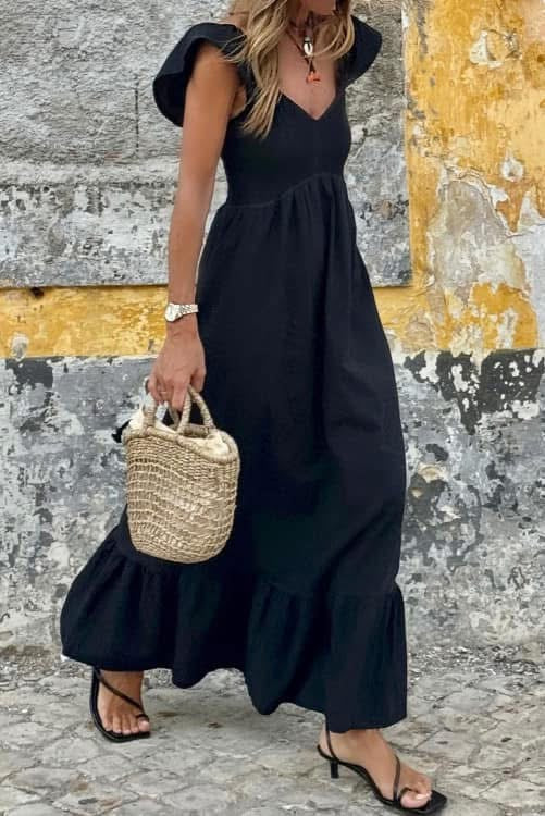 Black Maxi Dress (Preorder)