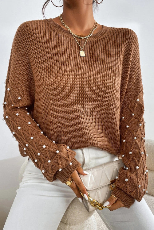 Pearl Detail Knit (Preorder)