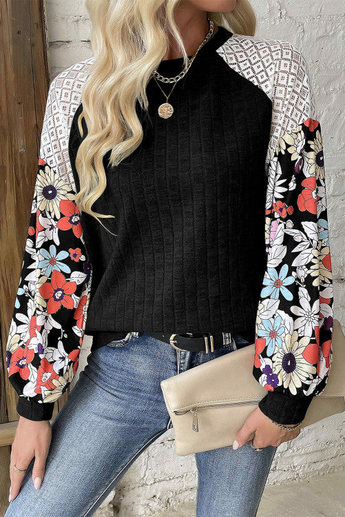 Print Sleeve Knit (Preorder)