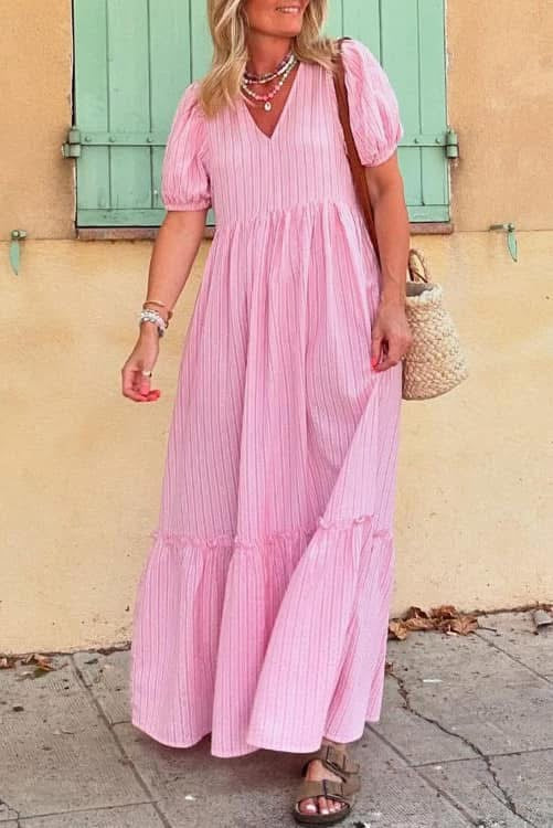 Pink Maxi Dress (Preorder)