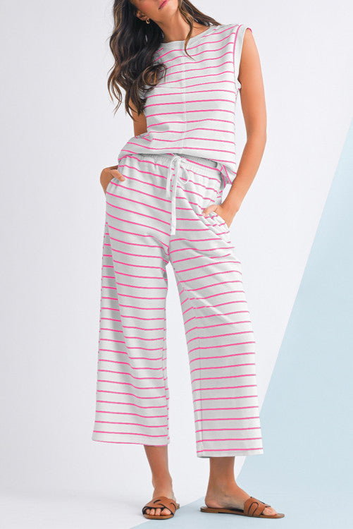 Striped Two Piece Set (Preorder)