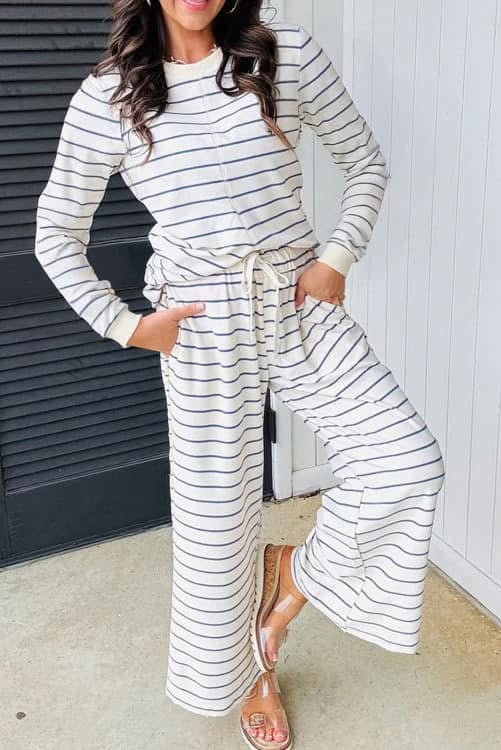 Striped Two Piece Set (Preorder)