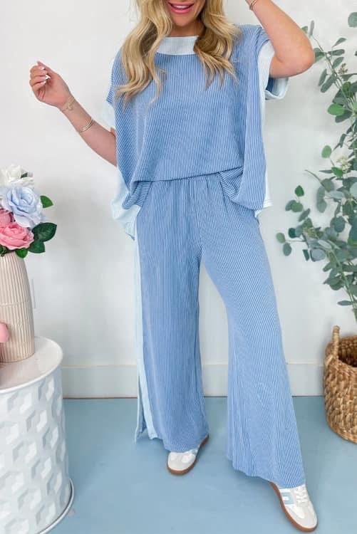 Blue Two Piece Set (Preorder)