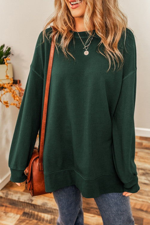 Green Oversized Sweater (Preorder)