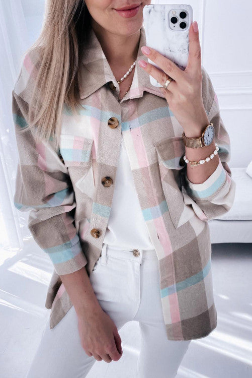 Plaid Shacket (Preorder)