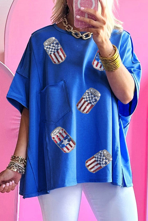 Sequin Can Tee (Preorder)