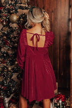 Load image into Gallery viewer, Ribbed Velvet Dress (Preorder)
