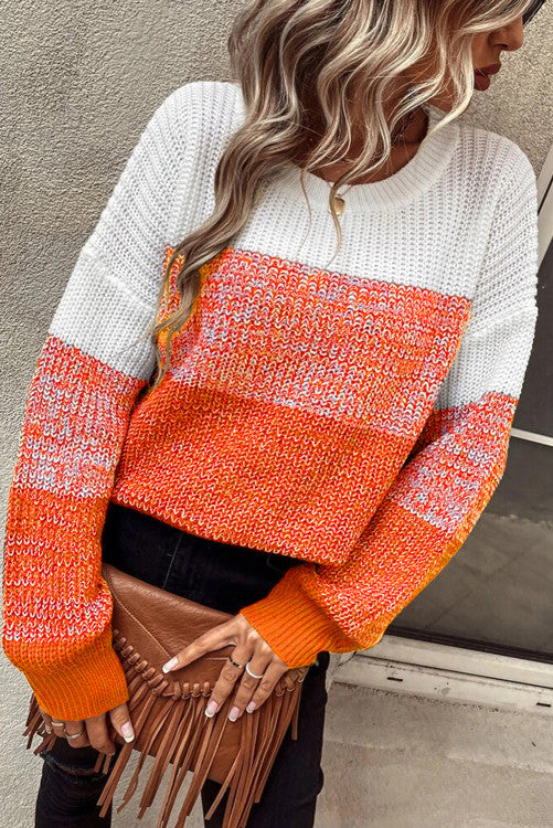 Color Block Sweater (Preorder)