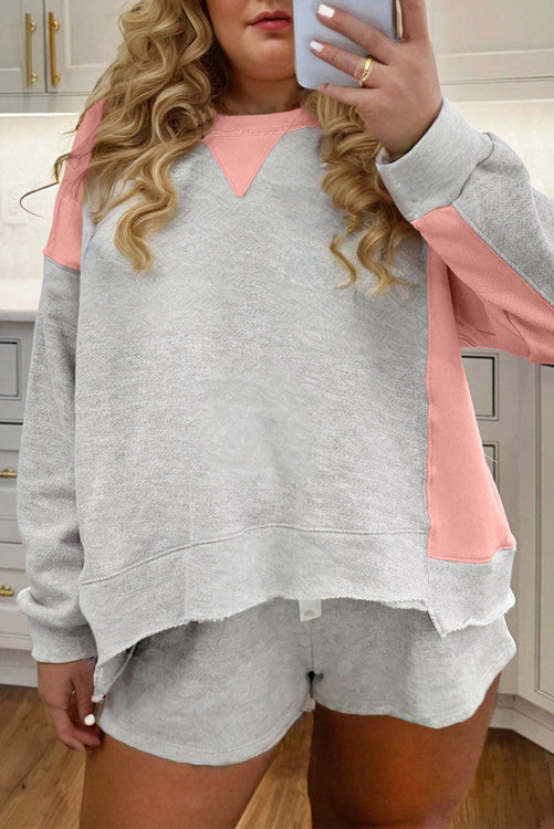 Plus Gray Two Piece Set (Preorder)