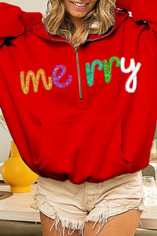 Merry Half Zip (Preorder)