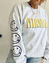 Load image into Gallery viewer, Nirvana Band Crew Sweatshirt (Unisex)
