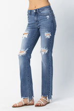 Load image into Gallery viewer, Judy Blue Straight Distressed Denim
