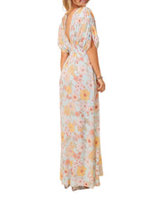 Load image into Gallery viewer, Floral Tie Back Maxi Dress
