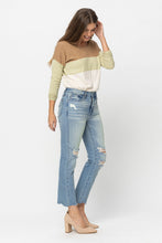 Load image into Gallery viewer, Judy Blue Straight Ankle Distressed Jeans
