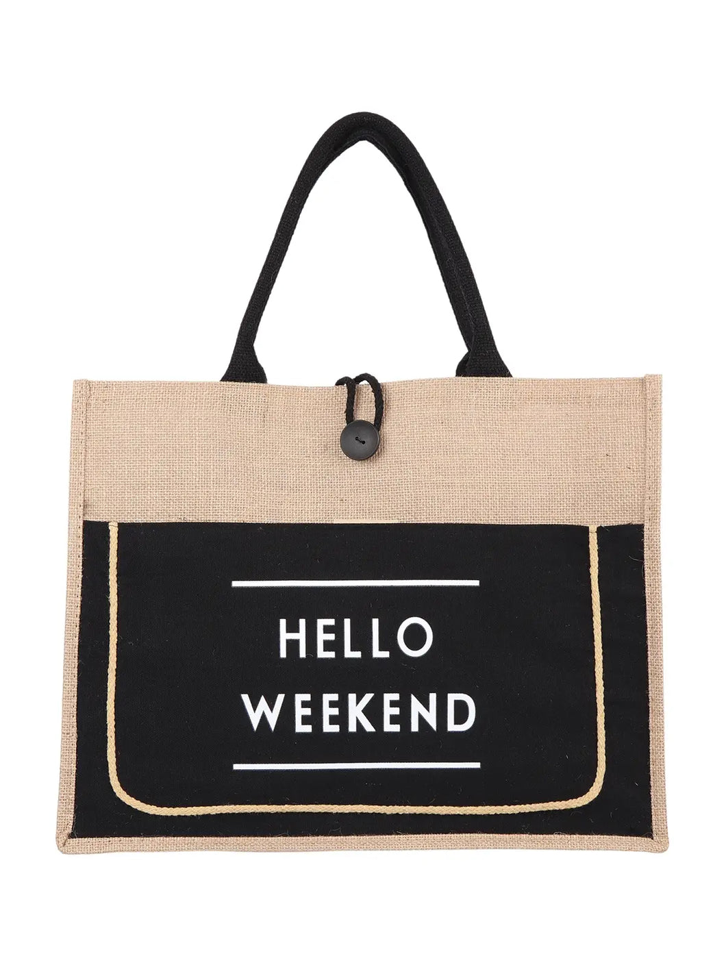 Hello Weekend Tote Bag