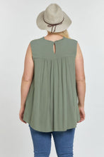 Load image into Gallery viewer, Plus Size Boho Lace Yoke Top
