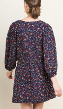 Load image into Gallery viewer, Floral Print Tie Waist Dress
