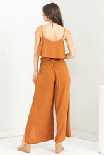 Load image into Gallery viewer, RELAXING RETREAT CROP TOP AND PANTS TWO-PIECE SET
