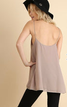 Load image into Gallery viewer, V-Neck Chiffon Tunic Tank
