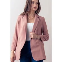 Load image into Gallery viewer, Blush Stretch Blazer
