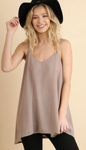 Load image into Gallery viewer, V-Neck Chiffon Tunic Tank
