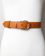 Load image into Gallery viewer, Horseshoe Gold Buckle Belt
