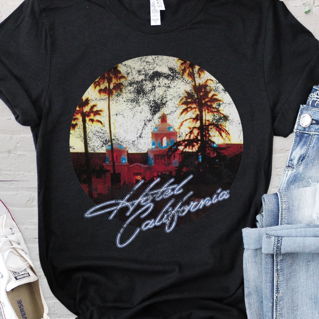 Retro Hotel California Graphic Tee