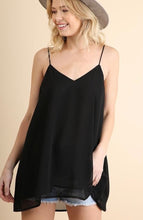 Load image into Gallery viewer, V-Neck Chiffon Tunic Tank
