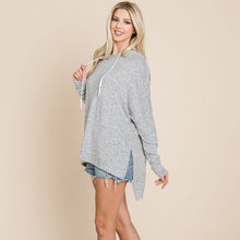 Load image into Gallery viewer, Dolman Lightweight Hooded Sweatshirt Pullover
