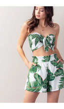 Load image into Gallery viewer, Tropical Leaf Two Piece Set
