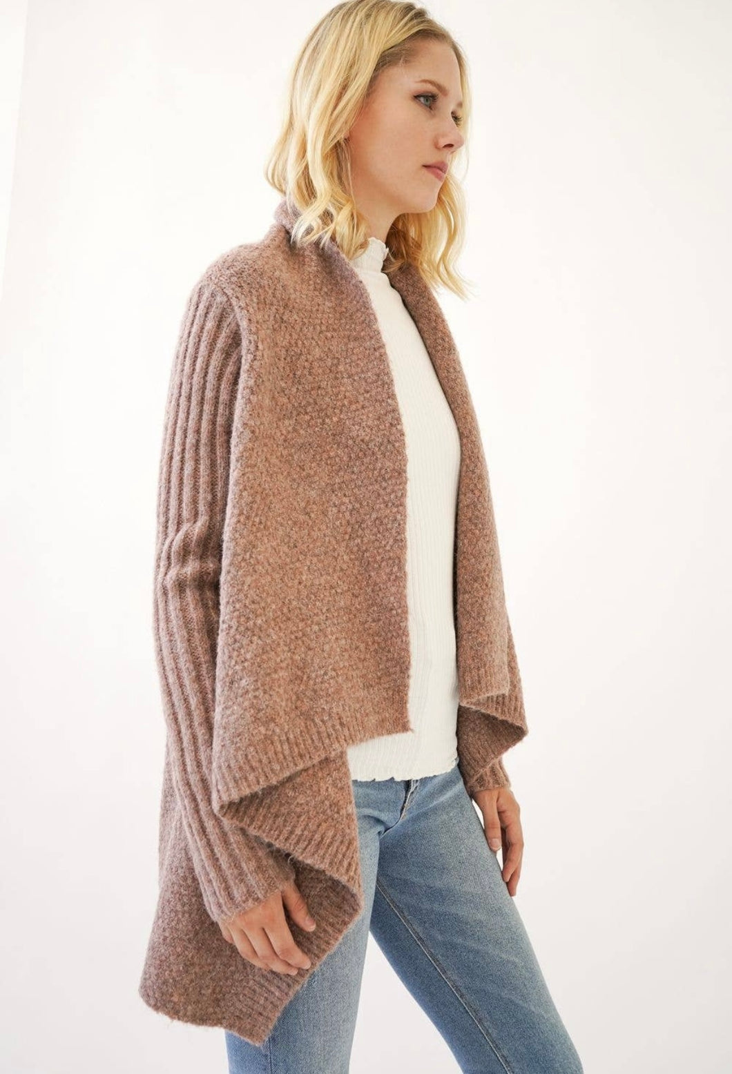 Shawl Collar Cardigan