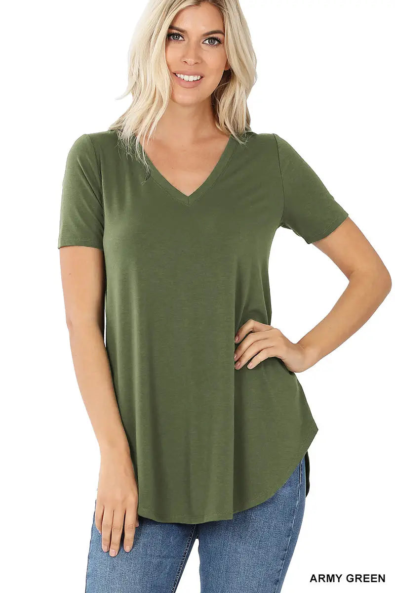 Olive Luxe Tee