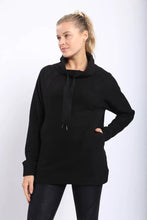 Load image into Gallery viewer, Brushed Fleece Cowl Neck Pullover
