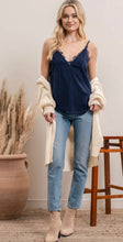 Load image into Gallery viewer, Swiss Dot Lace Cami
