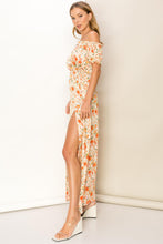 Load image into Gallery viewer, FLORAL PRINT MAXI DRESS
