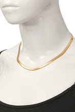Load image into Gallery viewer, Thin Herringbone Necklace
