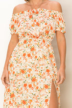 Load image into Gallery viewer, FLORAL PRINT MAXI DRESS
